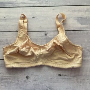 Trulife Naturalwear Mastectomy Bra Womens 36A‎ Nude Beige Wireless 412